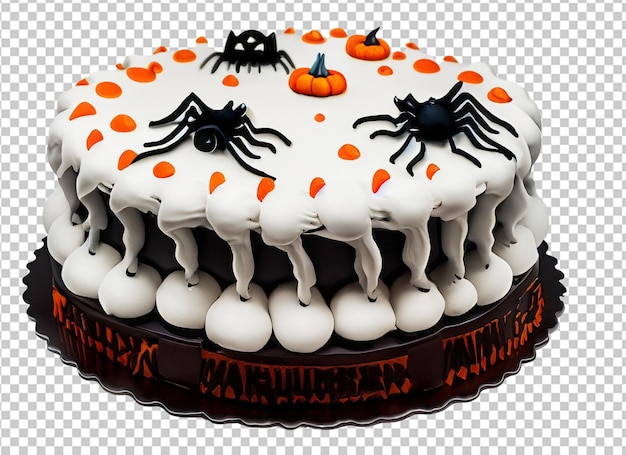 PSD koncepcja ciasta na halloween