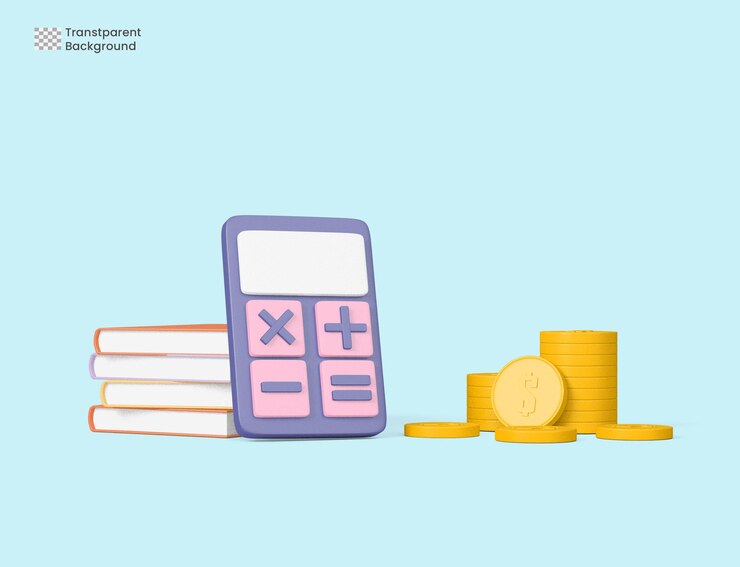 PSD koncepcja edukacji finansów ilustracja 3d