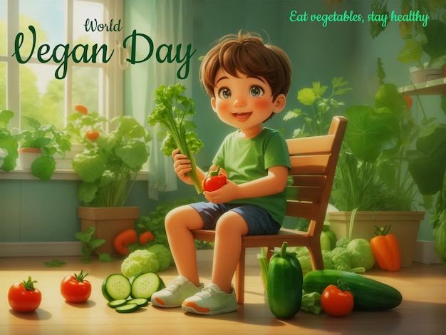 PSD koncepcja światowego dnia weganizmu