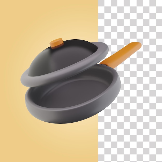 Kookpan 3d icoon