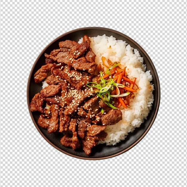 PSD korean food