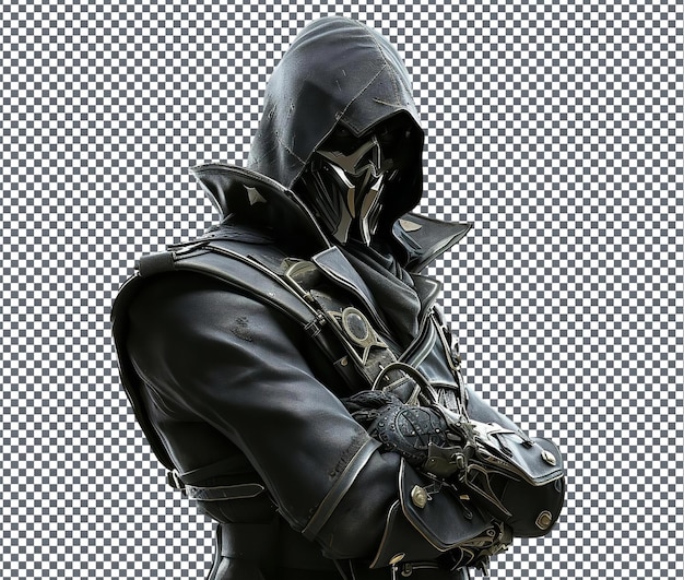 Krachtige Corvo Attano Onteerd geïsoleerd op transparante achtergrond