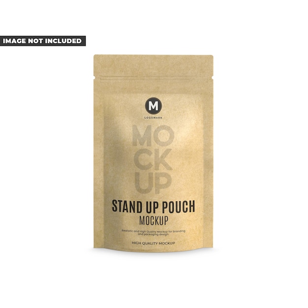 Kraft Stand Up Pouch Makieta