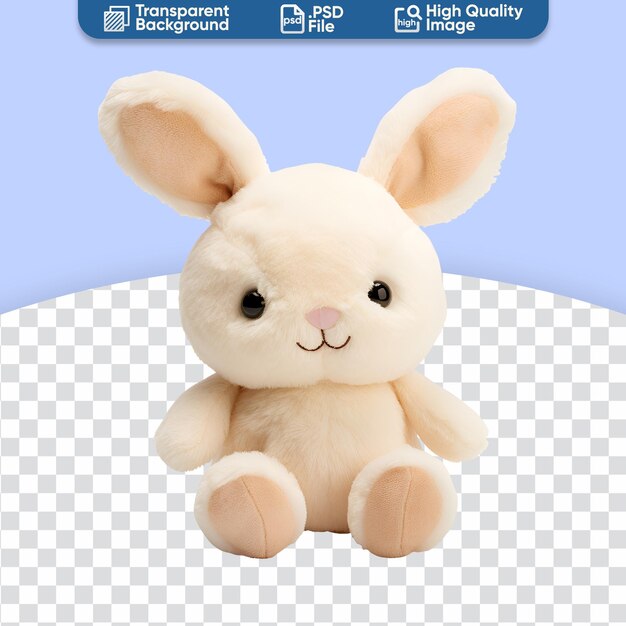 PSD króliki z kremem, pluszowe zabawki dla zwierząt