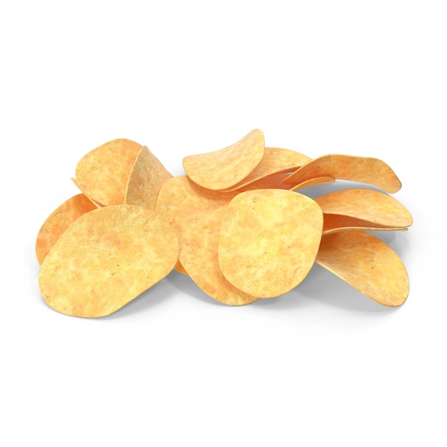 Kruisende aardappelchips