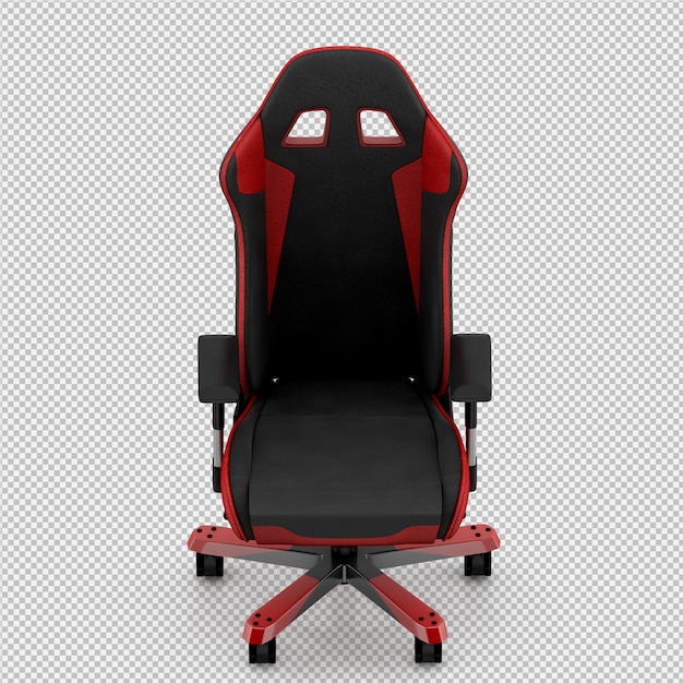 Krzesło biurowe 3D renderowania odizolowane