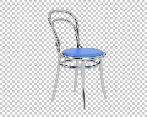 PSD krzesło domowe na przezroczystym tle ilustracja renderowania 3d