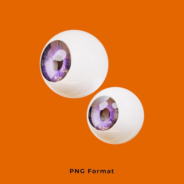 Kulka oczu na tle PNG