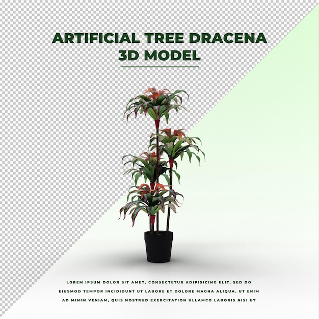 Kunstboom dracena