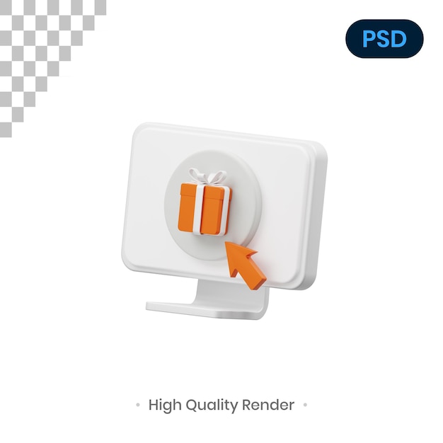 Kup ikonę 3D Premium Psd