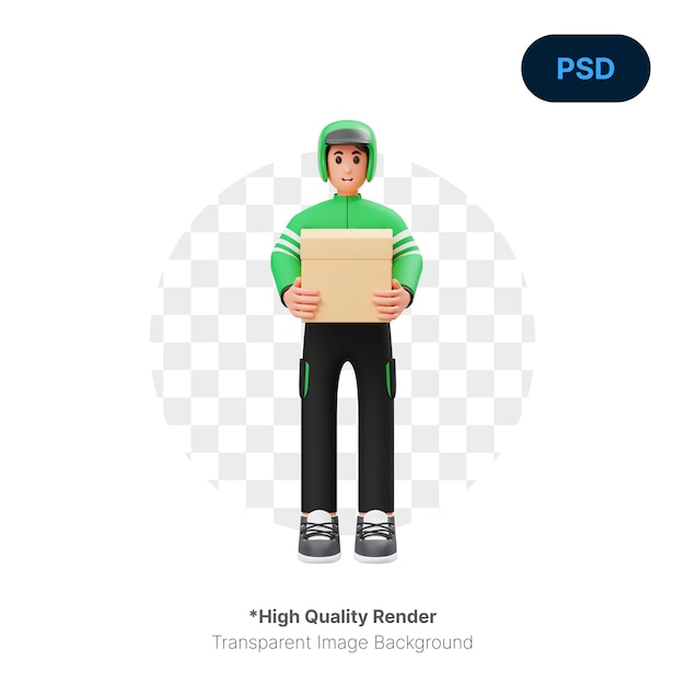 Kurier Daje Box 3d Icon Premium Psd