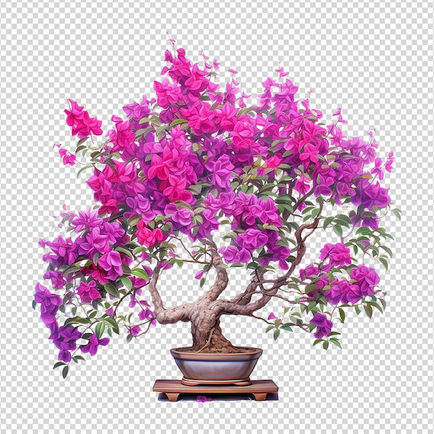 Kwiat Bougainvillea Odizolowany Na Przezroczystym Tle