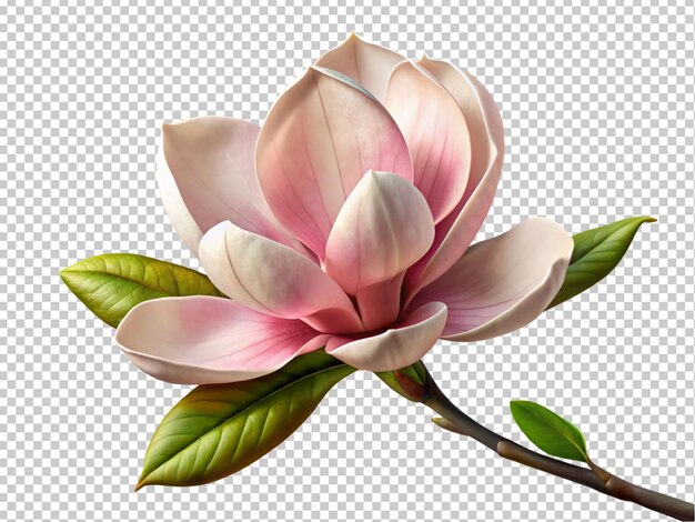PSD kwiat magnolii
