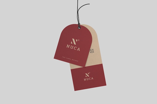 label mockup