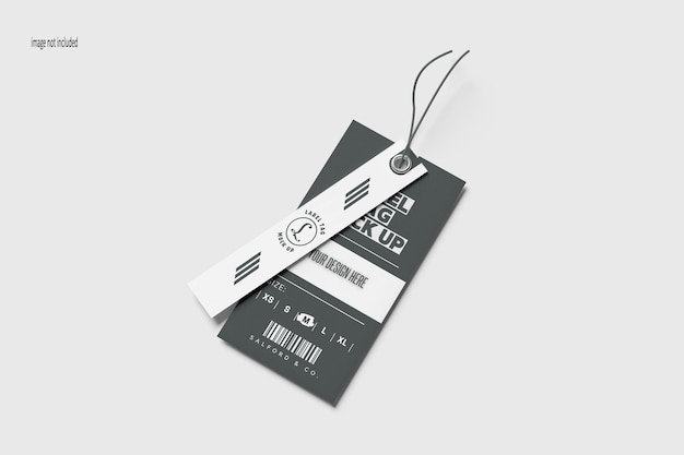 Label Tag Mockup