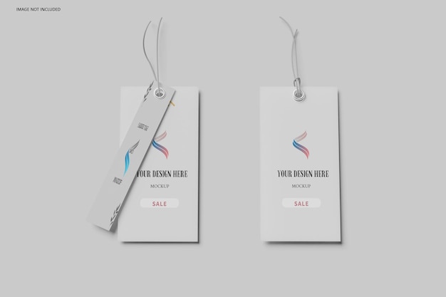 laber tag-mockup