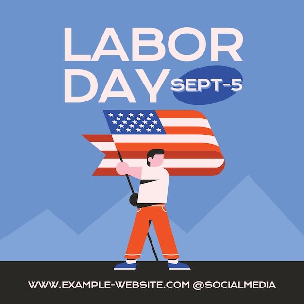 Labor Day Instagram Post