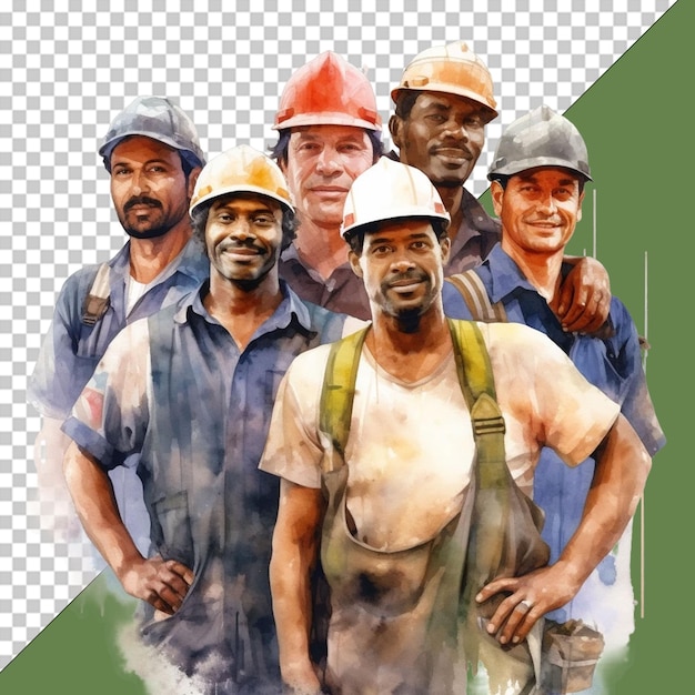 PSD labor day png illustratie