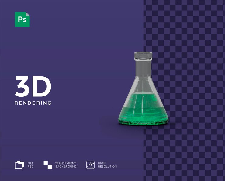 PSD laboratory equipment illustration