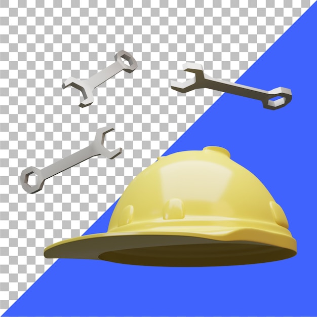 Labour 3D Icon Illustration