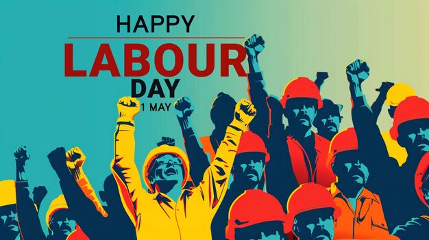 Labour day 01 may design