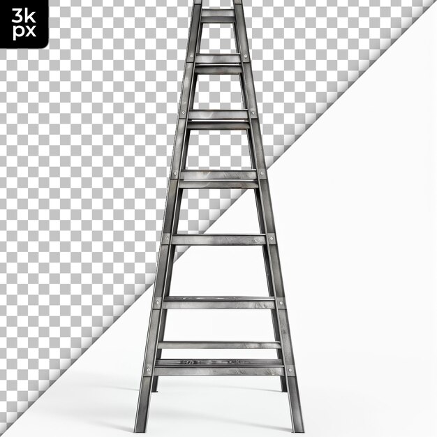 PSD ladder isolated on transparent background