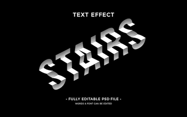 Ladder teksteffect
