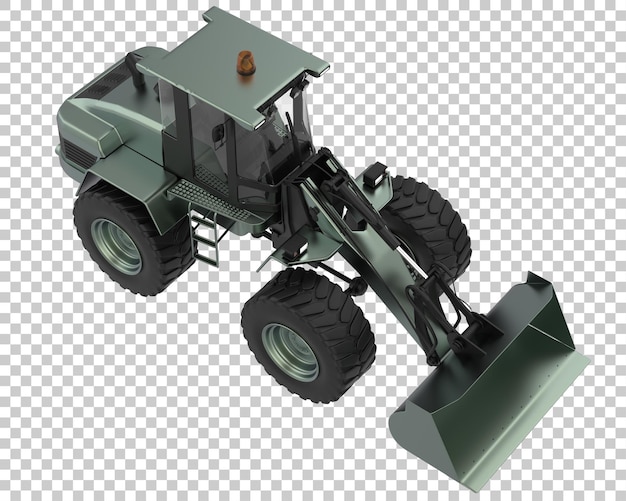 Lader op transparante achtergrond 3D-rendering illustratie