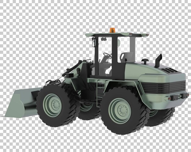 Lader op transparante achtergrond 3D-rendering illustratie