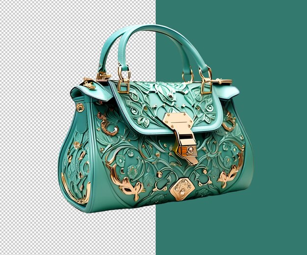 PSD ladies purse design 3d render and purse icon designs and psd files template