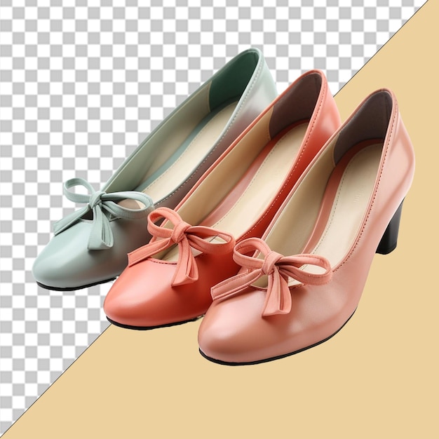 PSD illustrazione png di scarpe da donna