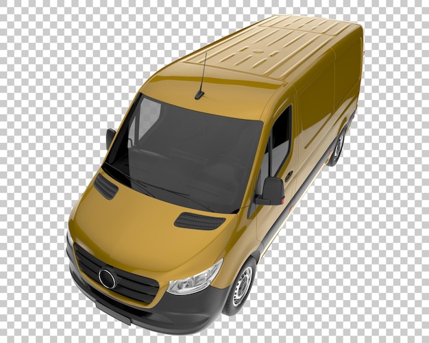 PSD lading van op transparante achtergrond. 3d-rendering - illustratie