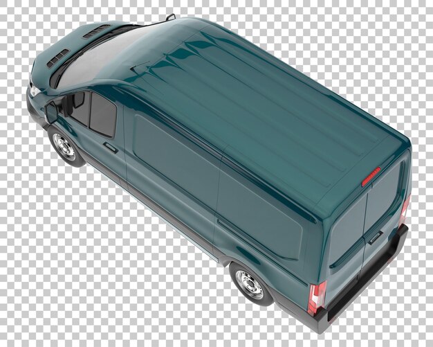 PSD lading van op transparante achtergrond. 3d-rendering - illustratie