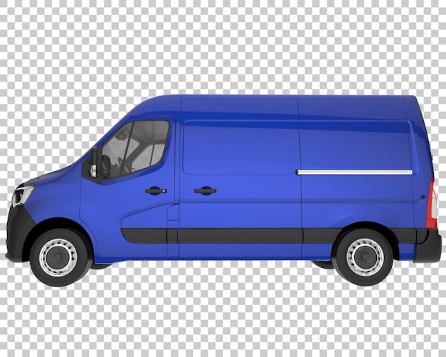 Lading van op transparante achtergrond. 3d-rendering - illustratie