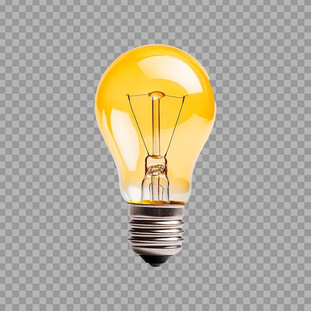 PSD lamp geïsoleerd op transparante achtergrond png