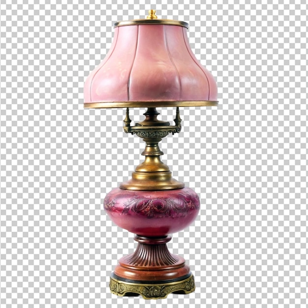 PSD Лампа, изолированная на прозрачном фоне