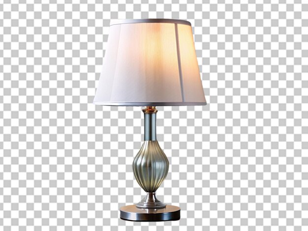 PSD lamp isolated on transparent background