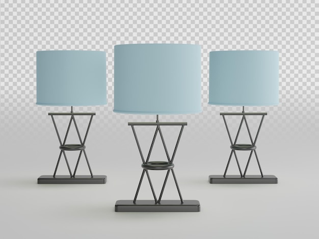 PSD lamp mockup