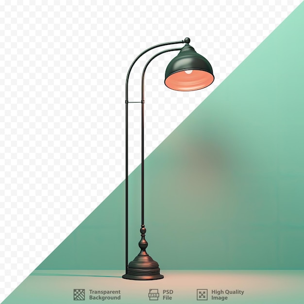 PSD lamp on a transparent background