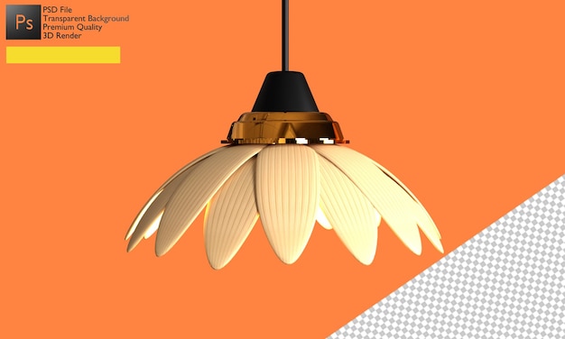 Lampa 3d low poly