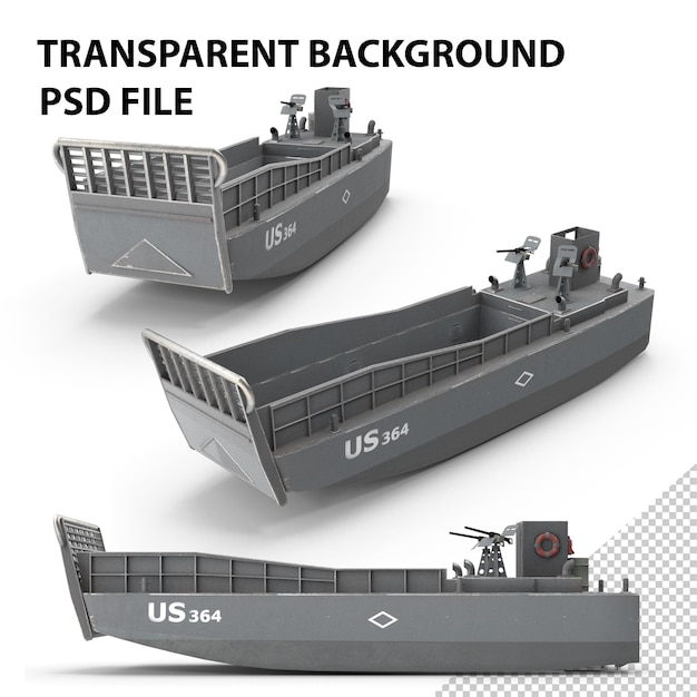 PSD landing craft mechanical png