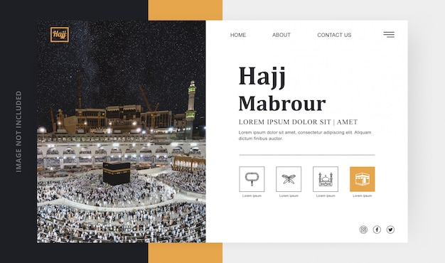 Landing page hajj mabrour