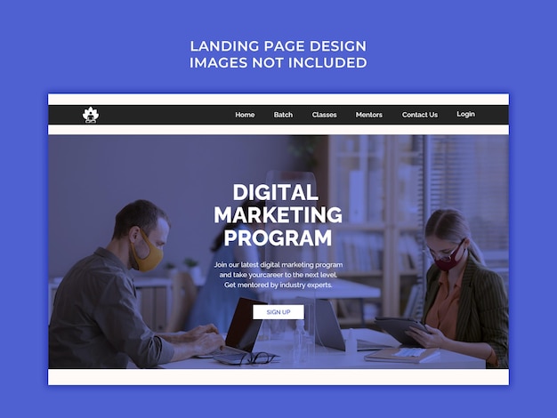 PSD landing page template 05