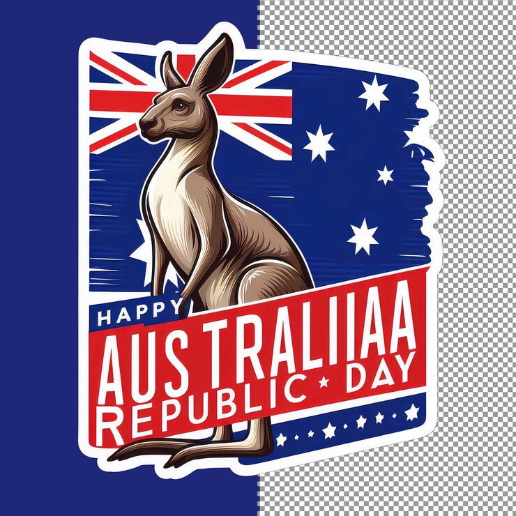 PSD landmarks_of_australia_festivepng