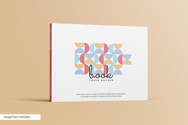 PSD landscape book cover mockup