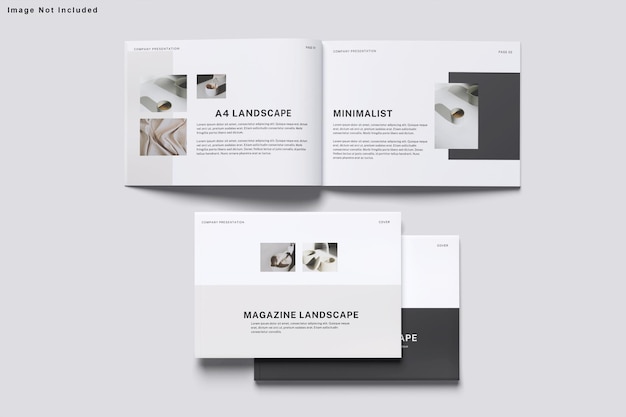 Landscape Brochure Mockup