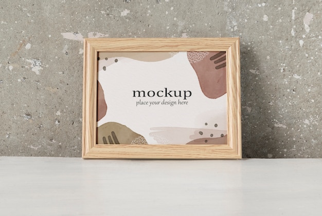 landscape frame design mockup