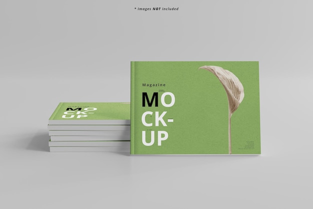 Landscape Magazines Mockup