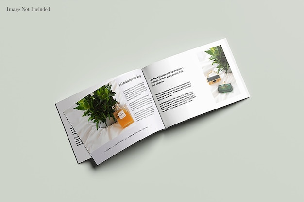 PSD mockup di paesaggio