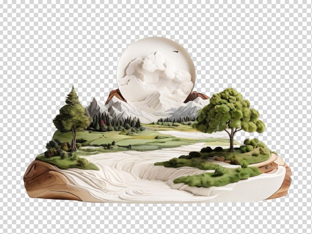 PSD landscape png